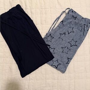 Navy and Blue Star Pajama Pants Set